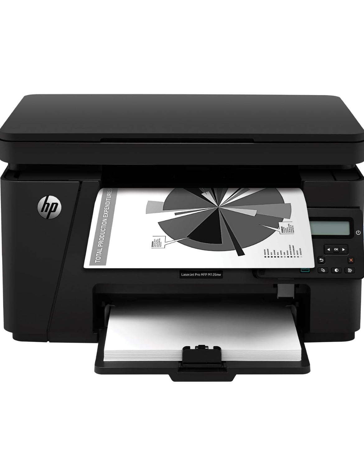 HP Laserjet Pro M126nw All-in-One B&W Printer for Home: Print, Copy, & Scan, Affordable, Compact, Easy Mobile Printing