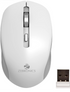 ZEBRONICS Zeb-Jaguar Wireless Mouse, 2.4GHz with USB Nano Receiver, High Precision Optical Tracking, 4 Buttons, Plug & Play, Ambidextrous, for PC/Mac/Laptop (White+Grey)