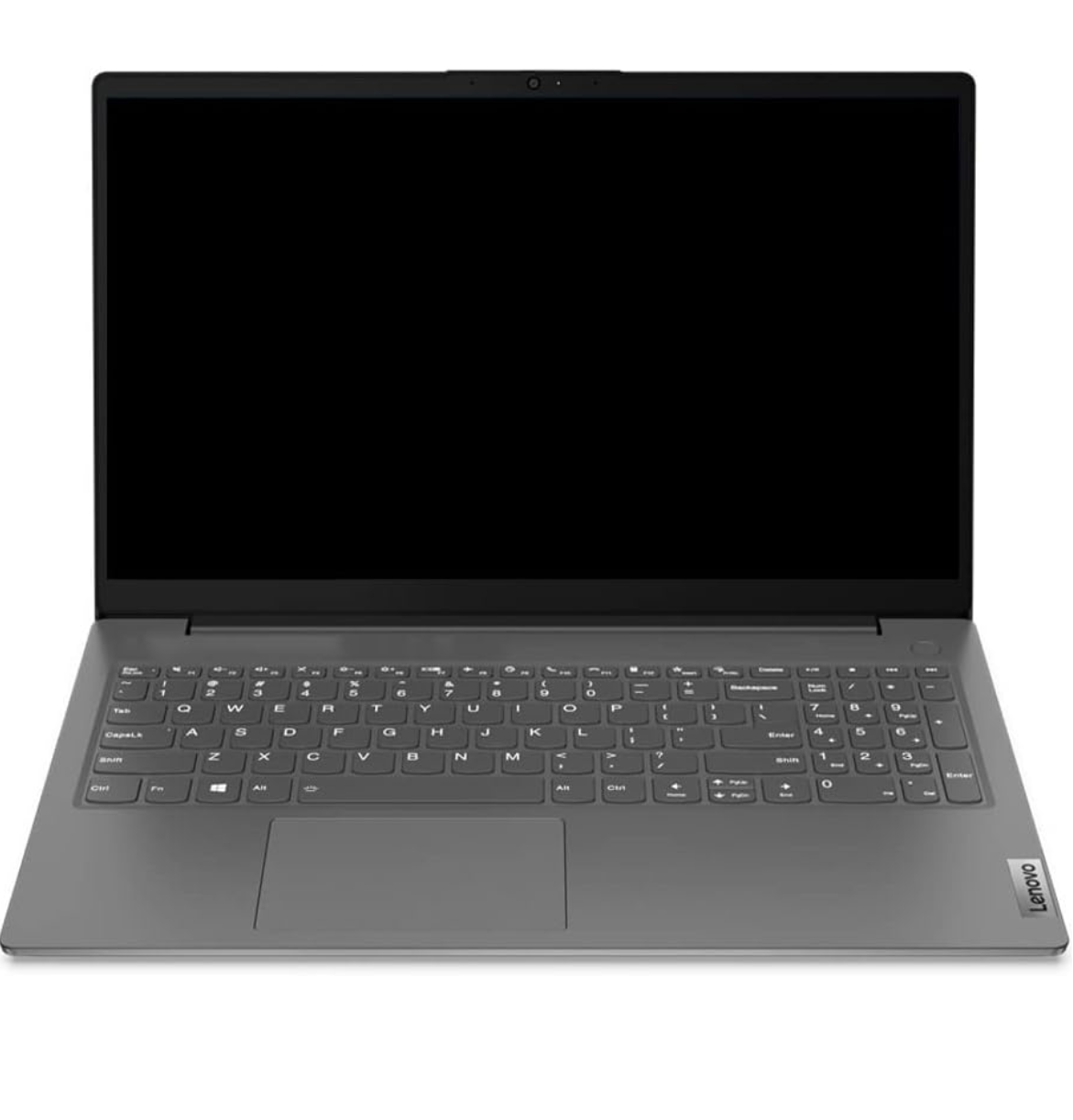 Lenovo V15 Intel Core i5 12th Gen 15.6" (39.62 cm) FHD (1920x1080) Antiglare 250 nits Thin and Light Laptop (8GB RAM/512GB SSD/DOS/Iron Grey/1.7 kg), 82TT004VIH