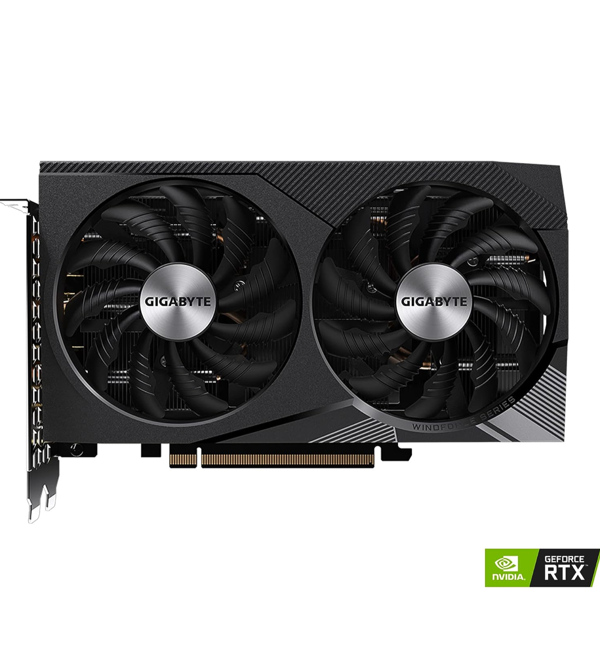 GIGABYTE NVIDIA GeForce RTX 3060 WINDFORCE OC 12GB GDDR6 pci_e_x16 Graphics Card (GV-N3060WF2OC-12GD)