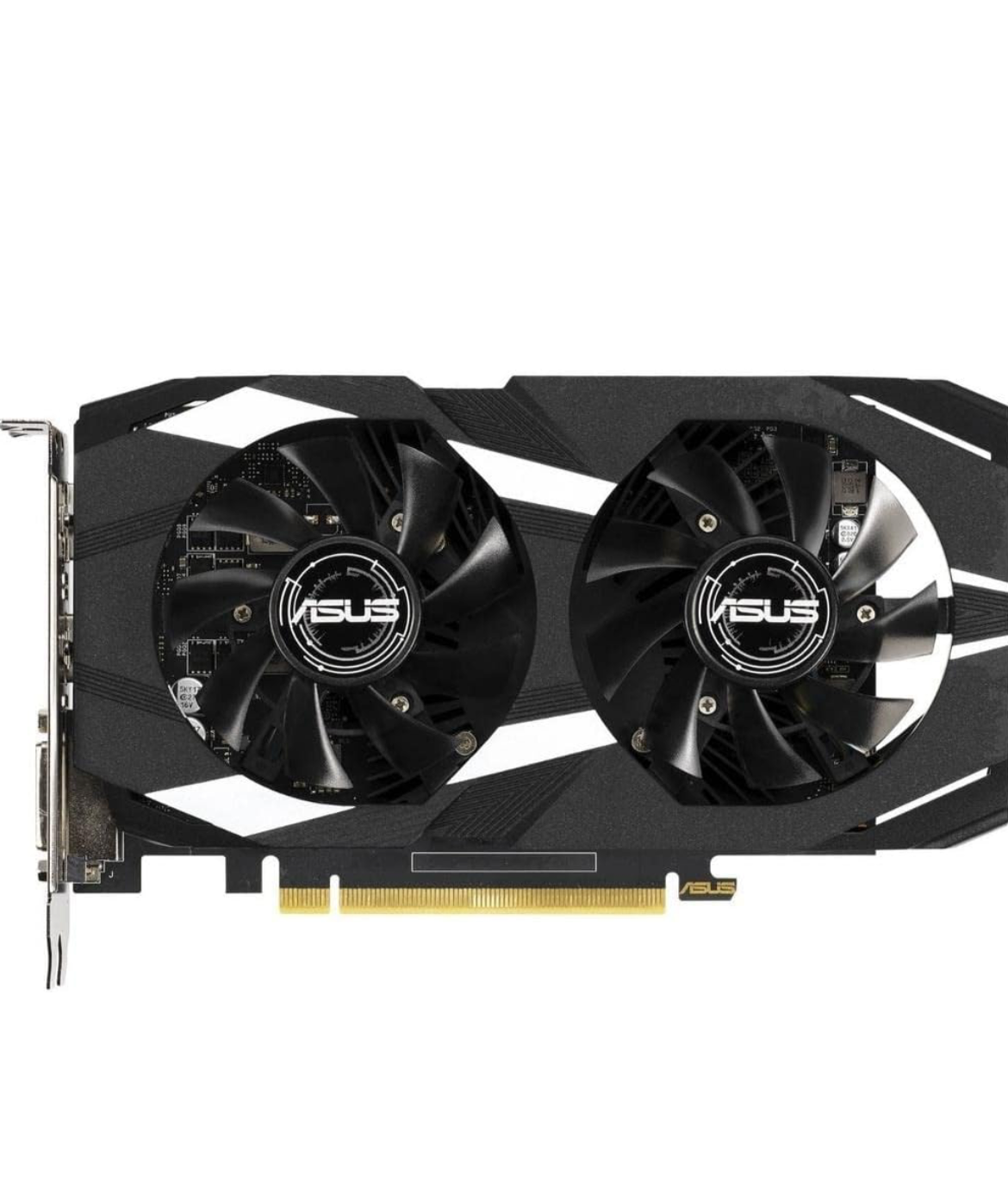 ASUS GeForce GTX 1650 Overclocked 4GB Dual-Fan Edition VR Ready HDMI DP 1.4 DVI gddr6 pci_e_x16 Graphics Card (Dual-GTX1650-O4G)