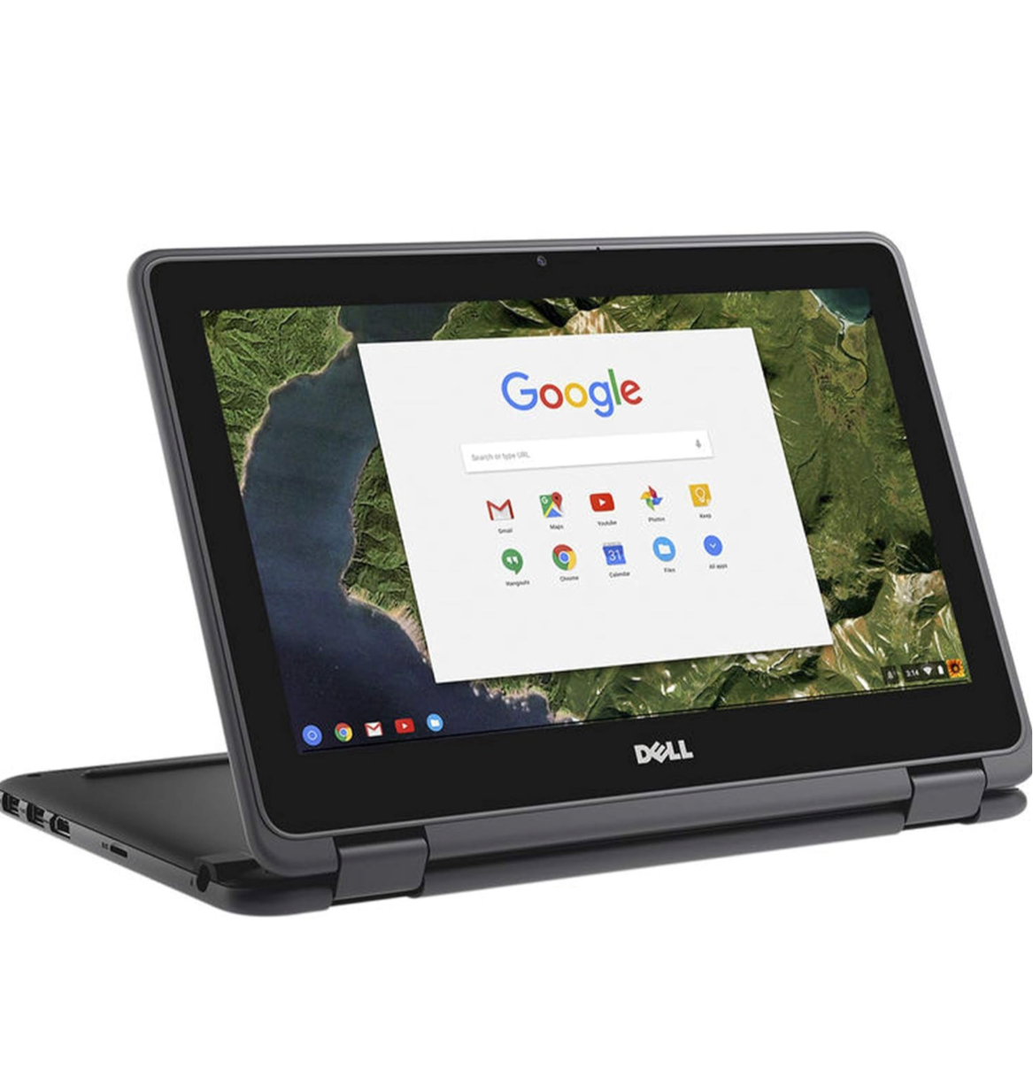 Dell Latitude 3189 Convertible 12.5" HD IPS Touchscreen, Intel Celeron Up to 2.48GHz, 4GB Ram 128GB SSD, HDMI, WiFi, Webcam, with 1 Months on Site Warranty (Used)