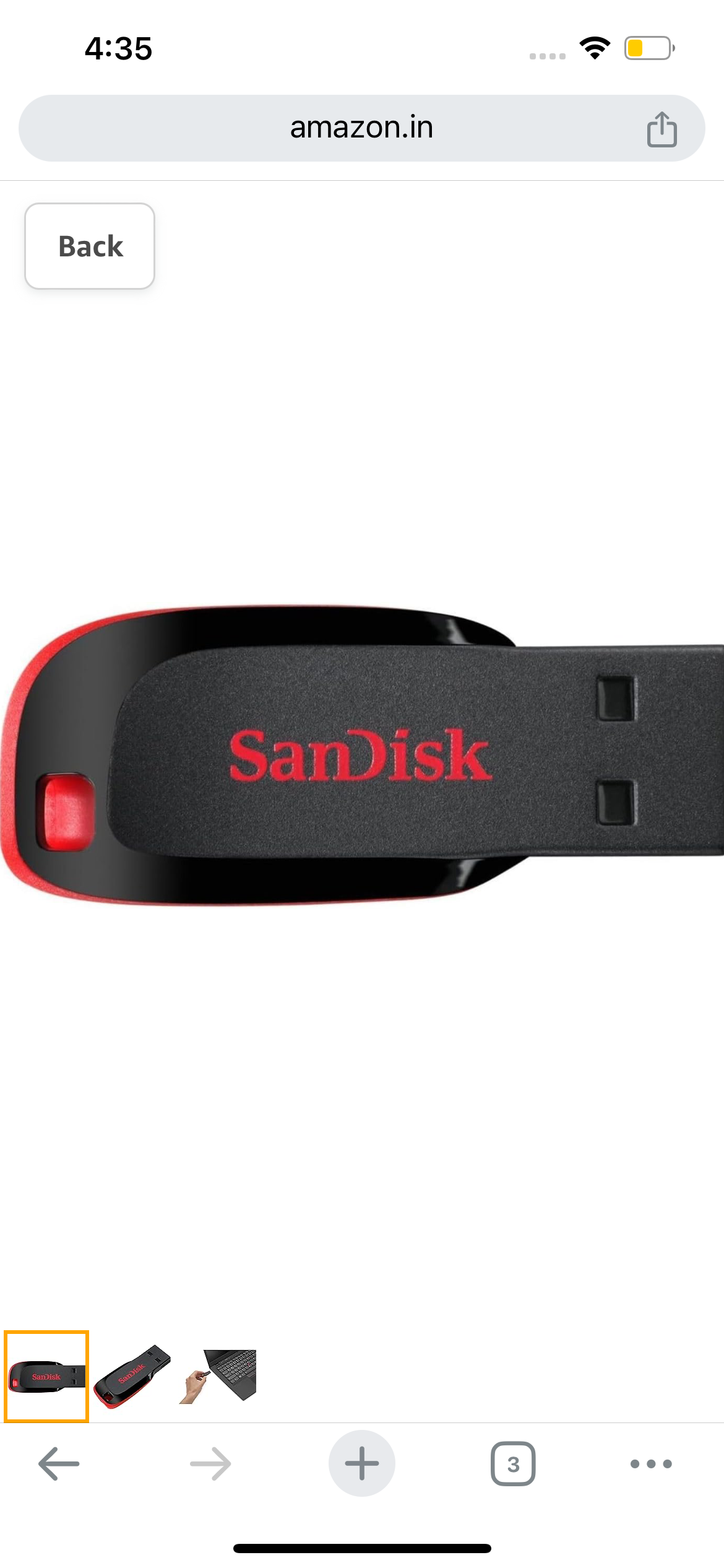 SanDisk Cruzer Blade 32GB USB Flash Drive Pen Drive