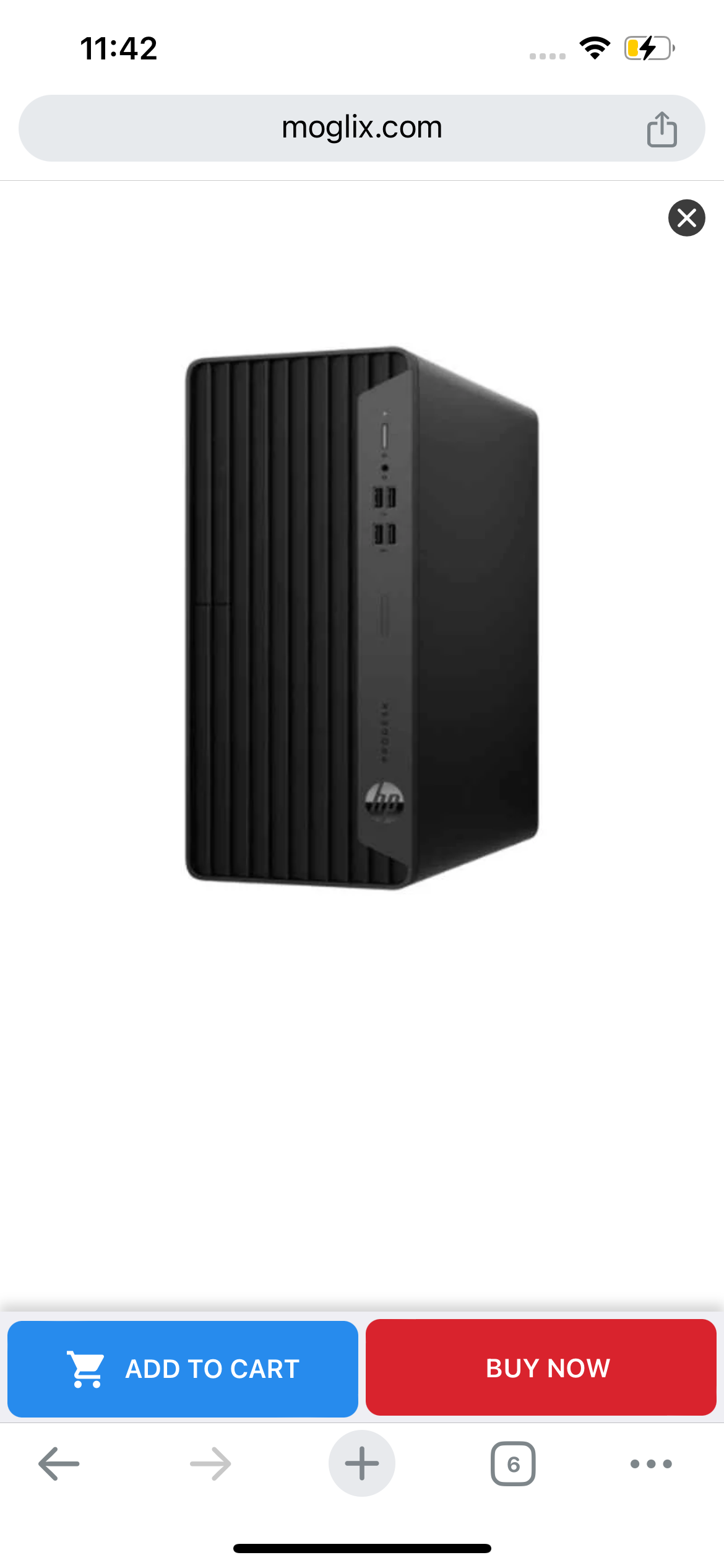 HP ProDesk 400 G7 MT 10th Gen Intel Core i5-10500/8GB RAM/512GB SSD/FreeDOS Jet Black Microtower Business Desktop 3 Year Warranty